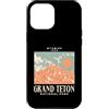 Grand Teton Wyoming Adventure Custodia per iPhone 12 Pro Max Parco nazionale del Grand Teton Wyoming Avventura