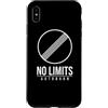 GERMAN AUTOBAHN SIGN NO LIMITS Custodia per iPhone XS Max GERMANY AUTOBAHN NO SPEED LIMIT SIGN SYMBOL BUNDESAUTOBAHN