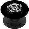 Space Cat Astronaut Galaxy Gifts Men Wom Gatto Astronauta Casco Spazio Gatto Galassia Pianeti Gattino Amante PopSockets PopGrip Adesivo