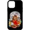 Bahaa's Tee Custodia per iPhone 12 mini Streetball Graffiti Basketball Mascot Illustration Graphic