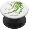 The Botany Bureau Stringa di perle pianta illustrazione Curio rowleyanus PopSockets PopGrip Adesivo