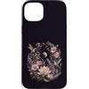 Hummingbird Apparel For You Custodia per iPhone 15 Plus Yin Yang Colibrì Loto Floreale Spirituale Botanico