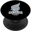New Zealand Rugby Maori Inspired Kiwi Ha Nuova Zelanda Rugby Aotearoa Silver Fern Diving Player Emblema PopSockets PopGrip Adesivo
