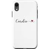 Fun Designs Custodia per iPhone XR Cardio Cuore carino scritto a mano tipografia regalo