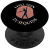 Retro Dance Nostalgic Funk Club Style Gr Maglietta Funk Disco Revival Boogie Lover Mirrorball Dancefloor PopSockets PopGrip Adesivo