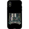 Jimbeels Custodia per iPhone X/XS PATCH CABLE CALM Modular Synth Patchbay, Regolatori Audio