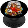 Bahaa's Tee Streetball Graffiti Basketball Mascot Illustration Graphic PopSockets PopGrip Adesivo