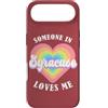 Someone Loves Me In US City Of Syracuse Custodia per iPhone Air Qualcuno a Siracusa mi ama City Heart
