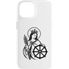 Regali di Santi Cattolici & Co. Custodia per iPhone 14 Simbolo cattolico di Santa Caterina d'Alessandria