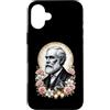 Catholiccore Catholic Core Aesthetic Ath Custodia per iPhone 16 Plus Darwin Evoluzione Teoria Coquette Cattolico Sacro Vintage