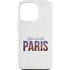 Paris Skyline Travel & Souvenir Designs Custodia per iPhone 13 Pro Paris Skyline Torre Eiffel Francia souvenir di viaggio