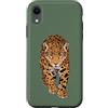 Jaguar Leopard Predator Animal Cartoon Custodia per iPhone XR Jaguar Gatto Predatore Leopard