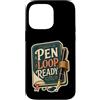 Jimbeels Custodia per iPhone 14 Pro Max PEN LOOP READY Diario Penna Scrittura