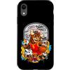 Bahaa's Tee Custodia per iPhone XR Streetball Graffiti Basketball Mascot Illustration Graphic
