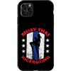 Muay Thai fight fight kick Thai boxing m Custodia per iPhone 11 Pro Max Ring Control per la Muay Thai Kickboxing