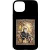 Catholiccore Catholic Core Aesthetic Ath Custodia per iPhone 15 Plus Darwin Evoluzione Teoria Coquette Cattolico Sacro Vintage