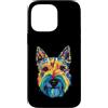 Scottish Terrier Puppy Lover PS Custodia per iPhone 14 Pro Max Scottish Terrier Geometrico Pop Art Closeup Ritratto Faccia