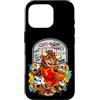 Bahaa's Tee Custodia per iPhone 16 Pro Streetball Graffiti Basketball Mascot Illustration Graphic