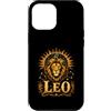 Cosmic Lion Collective Custodia per iPhone 12 Pro Max Mystic Leone Zodiaco Leone Astrologia Costellazione Sun Sign Art