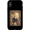 Catholiccore Catholic Core Aesthetic Ath Custodia per iPhone X/XS Darwin Evoluzione Teoria Coquette Cattolico Sacro Vintage