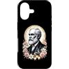 Catholiccore Catholic Core Aesthetic Ath Custodia per iPhone 17 Darwin Evoluzione Teoria Coquette Cattolico Sacro Vintage