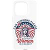 Maglietta Con Bandiera Americana Donna D Custodia per iPhone 15 Pro Femminismo T Shirt Donna American USA Ragazze Bandiera