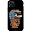 Brown Skin Pride Sistas Black Women Cult Custodia per iPhone 11 Pro Max Brown Skin Pride Donna Nera Fiducia Arte Culturale Sistas