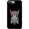 Chihuahua Puppy Lover PS Custodia per iPhone 7 Plus/8 Plus Divertente cucciolo di chihuahua in un marsupio. amante dei cani