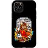 Bahaa's Tee Custodia per iPhone 11 Pro Streetball Graffiti Basketball Mascot Illustration Graphic