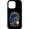 Jimbeels Custodia per iPhone 14 Pro Max SCOPE NIGHT CLUB Astronomia Telescopio Festa delle Stelle