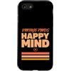 Retro Treasure Collective Custodia per iPhone SE (2020) / 7/8 Vintage trova mente felice retrò amante della parsimonia stile vintage