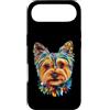 Yorkshire Terrier Puppy Lover PS Custodia per iPhone Air Yorkshire Terrier Geometrico Pop Art Closeup Ritratto Faccia