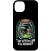 Amante Di Muschio Mossarium Foresta In M Custodia per iPhone 14 Plus Tiny Ecosystem Big Wonder Mossarium Bosco Da Interno