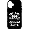 Fun Hip Replacement Surgery & Hip Surger Custodia per iPhone 16 Contiene parti aftermarket -Bionic Hip Funny Hip Sostituzione