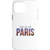 Paris Skyline Travel & Souvenir Designs Custodia per iPhone 16 Pro Max Paris Skyline Torre Eiffel Francia souvenir di viaggio