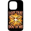 Fast Food Lovers Gifts, Designs & Graphi Custodia per iPhone 15 Pro I Got That Dog in Me, Hot Dog divertente & Bootleg Meme