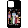 Darling Dogz Custodia per iPhone 12 mini Americano Born Italiano Roots Nero Da Donna Africano