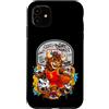 Bahaa's Tee Custodia per iPhone 11 Streetball Graffiti Basketball Mascot Illustration Graphic