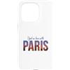 Paris Skyline Travel & Souvenir Designs Custodia per iPhone 15 Pro Paris Skyline Torre Eiffel Francia souvenir di viaggio