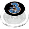 COOL DINOSAUR BIRTHDAY DESIGNS AND OUTFI 3 ANNI DINO HALLOWEEN DINOSAURIER 3° COMPLEANNO PopSockets PopGrip per MagSafe
