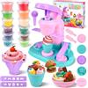 Diealles Shine Plastilina per Bambini, Formine per Plastilina 12 Vasetti, Set di Strumenti di Modellazione per Ragazzi e Ragazze