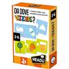 Headu Da Dove Viene L'Origine Delle Cose Spiegata Ai Più Piccoli It55041 Gioco Educativo Per Bambini 3-6 Anni Made In Italy