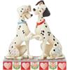 Enesco Figurina La carica de 101 figurina Peggy e Pongo Collezione Disney Traditions