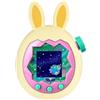 Generic Custodia protettiva per Tamagotchi Paradise con orecchie da coniglietto, in morbido silicone, antiscivolo e antigraffio, colore giallo