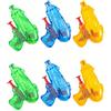 KRVNTH Pistole Ad Acqua Bambini, Set Da 6 Pezzi Mini, Gittata Lunga E Ricarica Rapida, Giocattolo Sicuro Per Avventure Estive, Spiaggia E Feste In Piscina