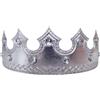 Generic Royal King Corone regolabili per feste di compleanno per ragazzi, copricapo medievale, tiara per feste di compleanno, cosplay, teatro, spettacoli teatrali, fotografia e travestimento