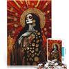LKSDCBOT Puzzle da 2000 pezzi per adulti Donna del giorno dei morti Per il divertimento in famiglia Decorazioni e regali unici per la casa 70x100cm