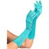 W WIDMANN MILANO Party Fashion - Eleganti guanti in raso ed elastan, 40 cm, accessorio per costumi da showgirl, carnevale