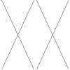 FUNNETOYU 4 Pezzi Asta per Aquiloni in Plastica, Parti di Montaggio per Aquilone Fai da Te, Leggere e Stabili, per Progetti DIY e Attività All'aperto, Kites