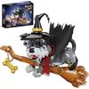 TOY PLAYER Schnauzer - Kit per cani, compatibile con cani Lego, adatto per decorazione domestica/ufficio, regalo creativo per adulti e bambini da 8 a 14 anni (1298 pezzi)